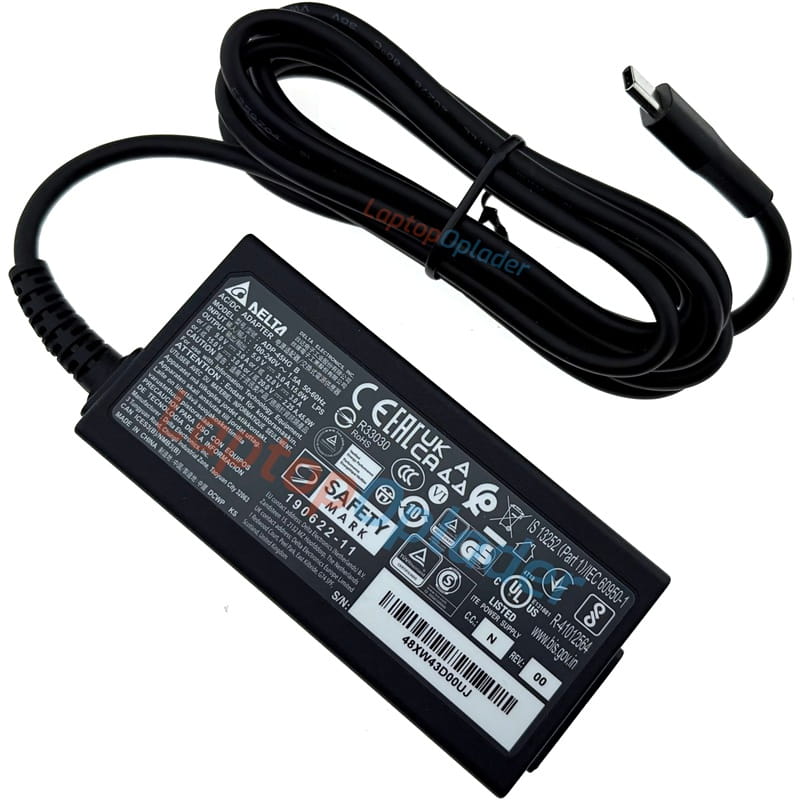 Asus ZenBook Flip S UX370UA-C4372T USB-C 45W Laptop Oplader