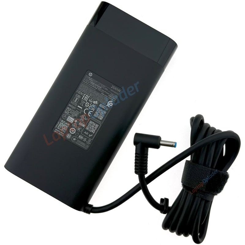 HP 200W Blue Pin Laptop Oplader Origineel