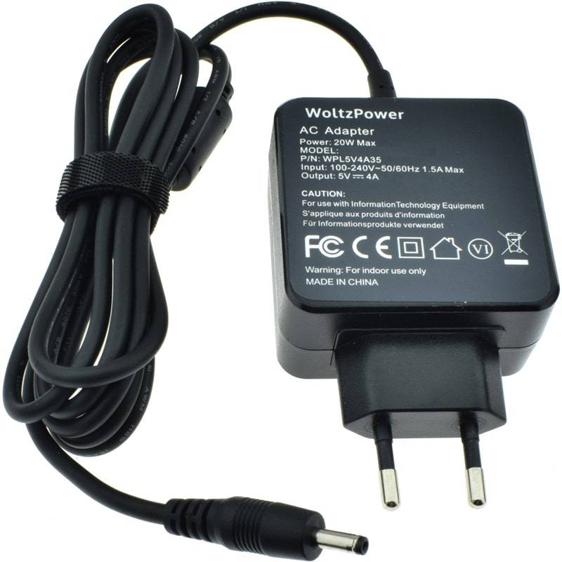 Lenovo 5V 4A 3.5x1.5mm Laptop Oplader