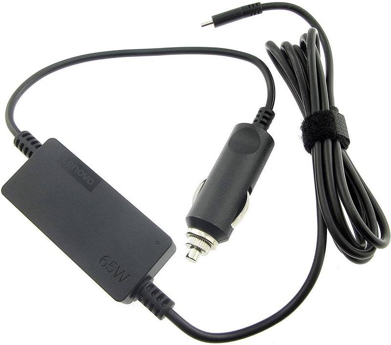 Lenovo Auto 65W USB-C Laptop Oplader 2