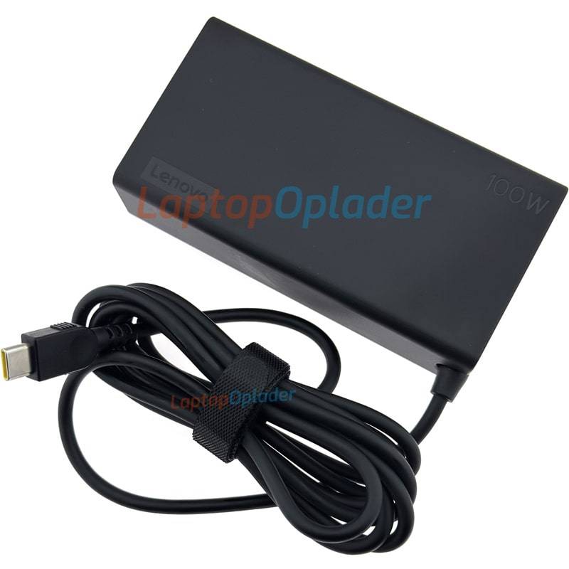 Lenovo USB-C 100W Laptop Oplader Back