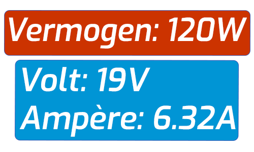 Output 120W 19V 632A