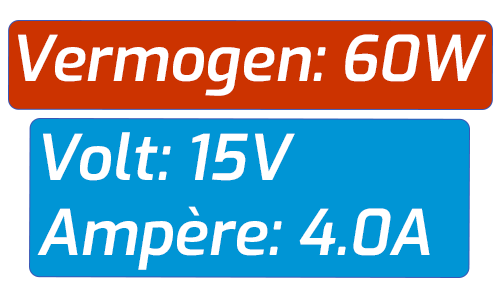Surface 60W 15V 4A Output